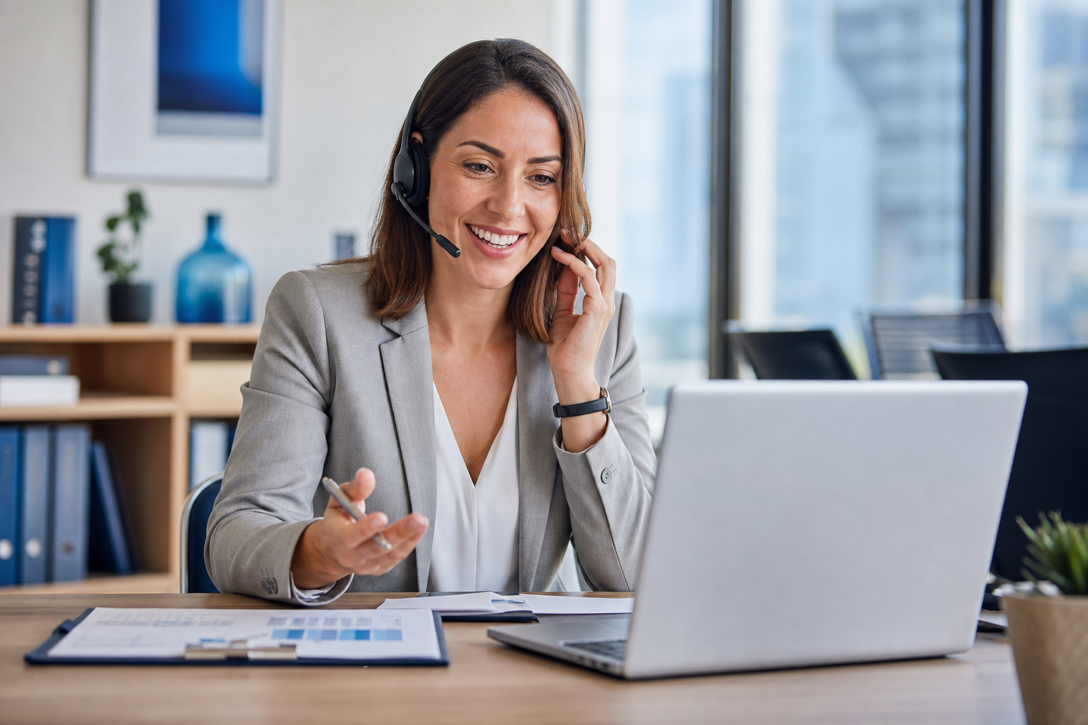 A debt relief specialist ready to help